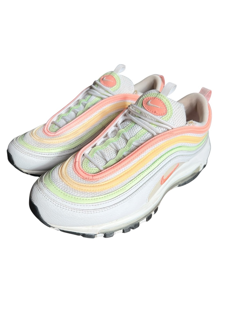 Nike Air Max 97 Essential "White Melon Mint Volt" women's sneakers - Picture 3 of 12